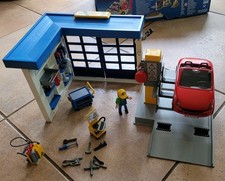 Playmobil City Life Werkstatt 70202 Originalverpackung Bedienungsanleitung Top