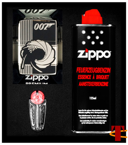 Zippo geschenkset james bond - james,