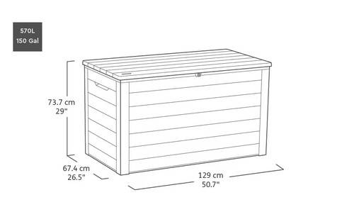 Keter ontario aufbewahrungsbox - ontario,