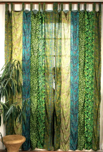 Boho patchwork vorhänge - boho,