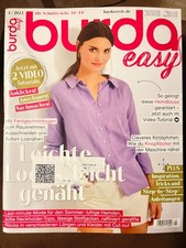 BURDA EASY - Nr. 4/2022  Zeitschrift und Schnittmuster