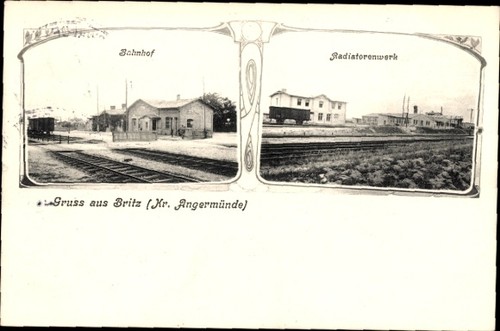 Britz bei eberswalde - ak,