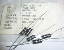 5 Stück HF Drossel Spule RF