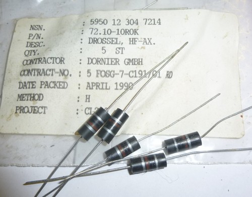 Stück drossel spule rf - hf,