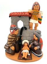 Krippe Engel Handarbeit