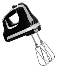 KitchenAid 5KHM5110EOB Black Onyx 5-Gang-Handmixer Schwarz 5 Geschwindigkeiten