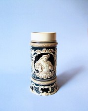 Reinhold Hanke Sammler Krug  Katalog-Nr.-1245-"Falstaff"  Steinzeugkrug 0,5 L