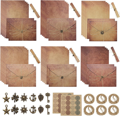 Vintage briefpapier set mit - briefpapier,