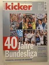 kicker - Sonderheft - 40 Jahre
