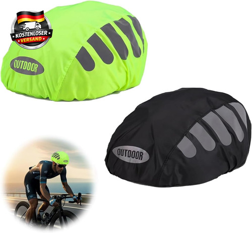 Fahrradhelm regenhaube 2er set - fahrradhelm,