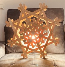 Großer IKEA Holz Stern