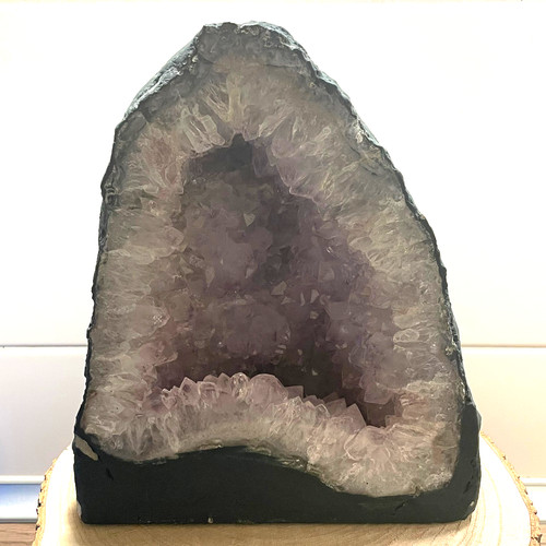 Xxl amethyst druse geode - amethyst,