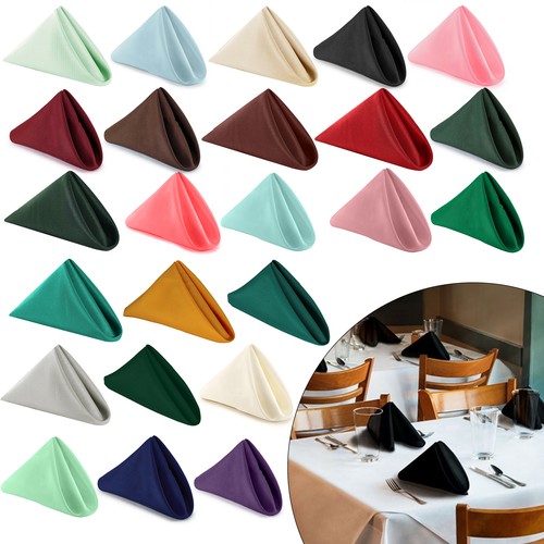 Stoffservietten aus polyester - aus,