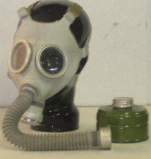 Gasmaske Gummischlauch Gr.55 Halloween ABC Schutzkleidung Fetisch sehr klein !!