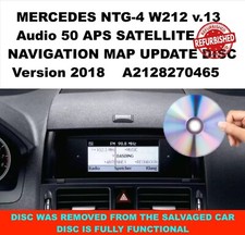 Kartenupdate DVD für Mercedes Benz NTG4 212 v13 Audio 50 APS Navigation - GEBRAUCHT!