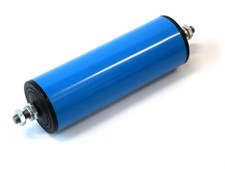 Tragrolle Förderrolle RL 185 mm Ø63 mm Förderbandrolle Kunststoff Transportrolle