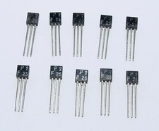 10x SF225 DDR Silizium-NPN-Epitaxial-Planar-HF-Transistoren vom HFO, Radio, P2
