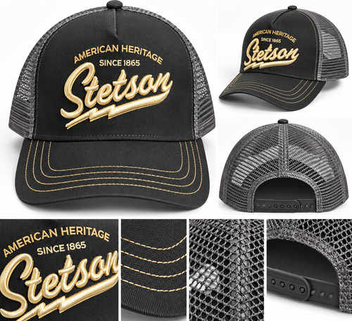 Stetson cap truckercap hat - stetson,