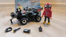 Playmobil 5429 Bergrettung Quad  mit Rückzugmotor