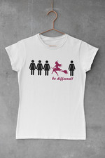 Unisex T-Shirt mit Spruch "be