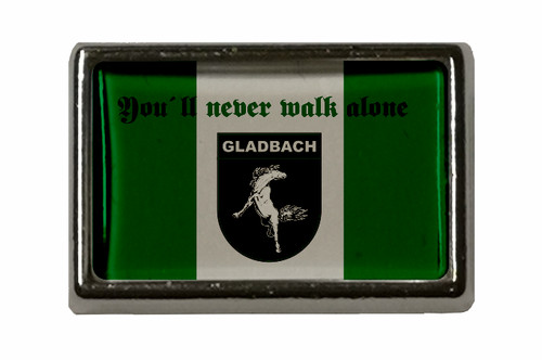Pin gladbach never - pin,