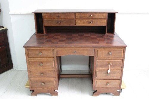Schreibtisch art deco eiche - schreibtisch, art-deco