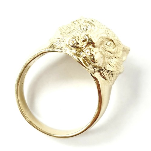 Ring gold tiger gelb - ring, 9