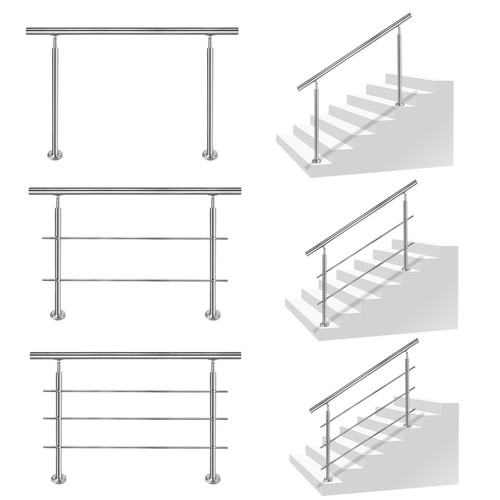 Treppengeländer edelstahl - treppengeländer,