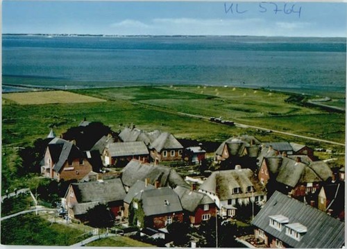 Oland hallig fliegeraufnahme - hallig,