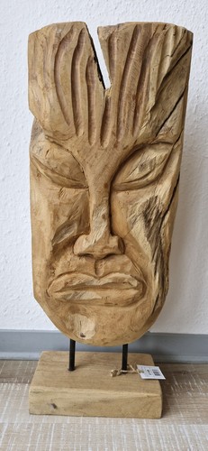 Teakholz skulptur buddha figur - teakholz,