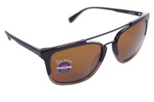 VUARNET SEILBAHN 1601 0003 57 mm große Doppelbrücke Sonnenbrille für Herren REINBRAUN