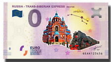 Geldschein 0 Euro ¨ Russland Trans Siberian Express Farbe 2019 Nummer Versch.