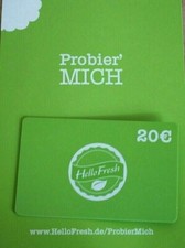 Gutschein  von Hello Fresh Probier´MICH , Wertgutschein für 20,00 € 