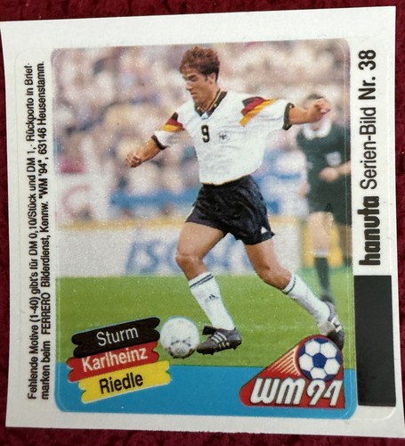 Hanuta serien bild wm - bild,