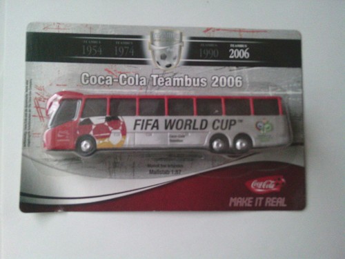 Coca cola team bus setra - team,