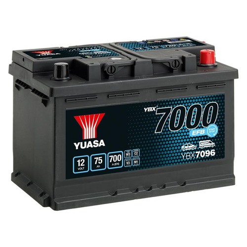 Efb autobatterie 75ah - 75ah, yuasa
