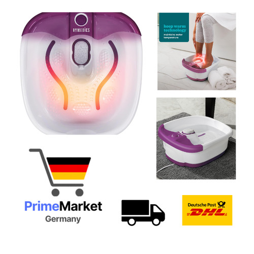Fußbad mit massage und - massage,