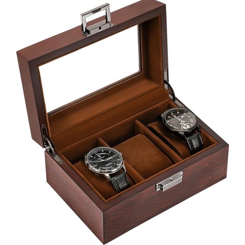 Uhrenbox holz fächer - uhrenbox,