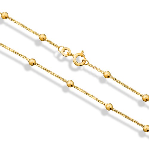 Fußkette 333 gold kette - 333,