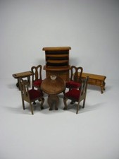 n396) alte Puppen Salon Möbel