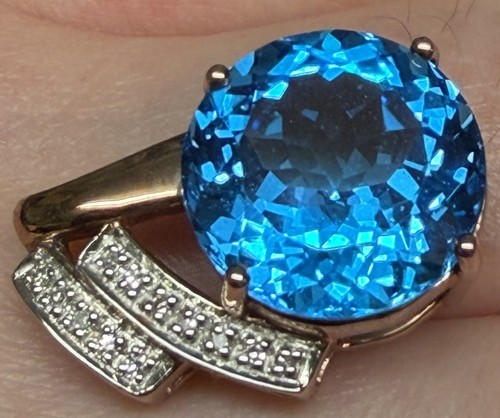Schweizer blautopas diamant - schweizer, &