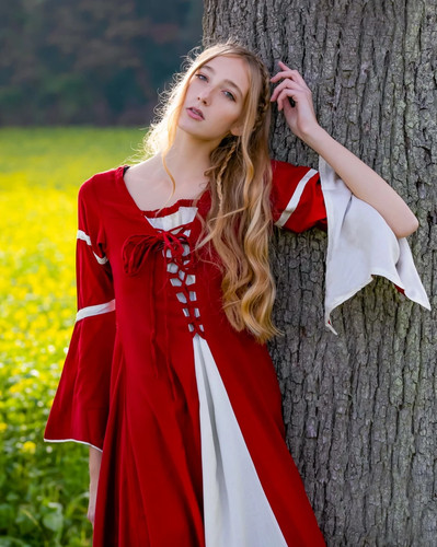 Gothic mittelalter kleid - gothic,