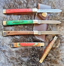 Laguiole Damastmesser Damastklinge Taschenmesser Klappmesser erlaubt (V9)