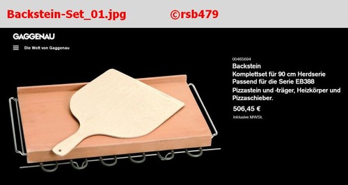 Gaggenau backstein set für - -,