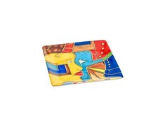 Schale eckig 21cm - , handbemalt