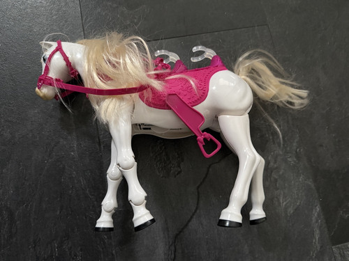 Mattel barbie pferd weiß - ,