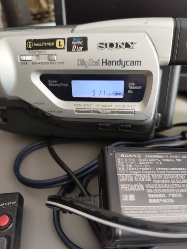 Sony dcr tr8000e pal digital - sony, 8
