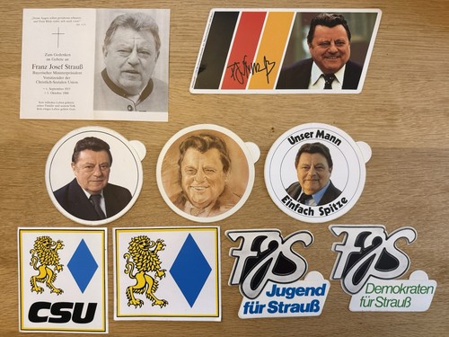 Franz josef strauß sterbebild - strauß,
