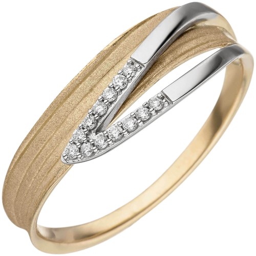 Ring 585 gold gelbgold - 585,