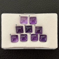 1 Stück Lila Amethyst Kissen